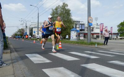 Ondra Mistrem ČR , Honza pátý na půlmaratonu